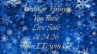 1st Live Sale of 2026
