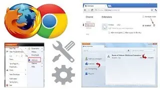 How to remove/uninstall Extensions/Toolbars and Plugin from Google chrome and Firefox