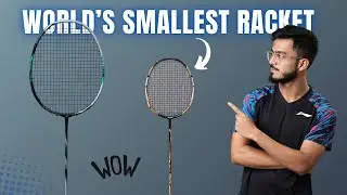 World's Smallest Badminton Racket | Maxbolt Mini Racket