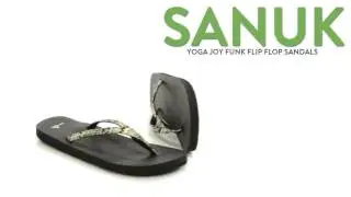 Sanuk Yoga Joy Funk Flip-Flops (For Women)