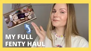 FENTY BEAUTY HAUL ON FAIR SKIN + GRWM
