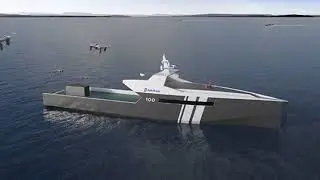 Autonomous naval ship by Rolls Royce