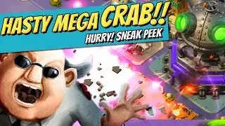 Hasty Boom Beach Mega Crab - Sneak Peek!