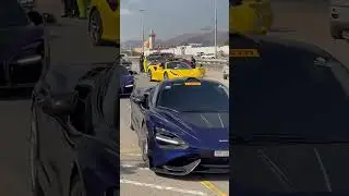 Supercars Dance in Sync 😍🚗 | AI Magic Car Dance #Shorts