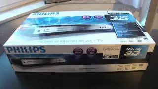 Philips 5000 series 3D Blu-ray player unboxing
