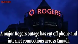 A major Rogers outage has cut off phone and internet connections across Canada