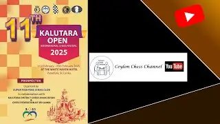 11th Kalutara Open International Rated Chess Festival 2025 - Discussion with the Tournament Director