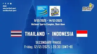 Thailand (3A) - Indonesia (2B) | IKF Korfball Asia Cup 2025