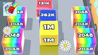 ⭐ Jelly Run 2048 - Jelly Run New Shape APK Mobile Games Walkthrough Gameplay Number Run 7A2CK