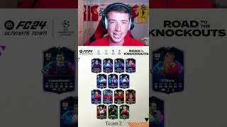 INSANE ROAD TO THE KNOCKOUT TEAM 2 #eafc24 #fc24 #fut #ps5 #UCL #UEL #UECL