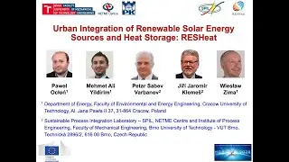 Urban Integration of Renewable Solar Energy Sources and Heat Storage: RESHeat
