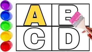 a for aroplane b for ball, alphabets, abcd, neha kids book , 1