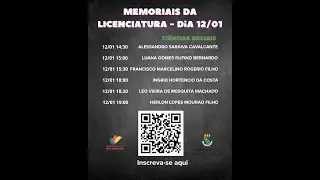Memoriais da Licenciatura 12/01 - Alessandro