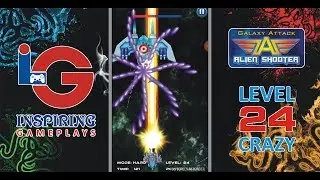 Galaxy Attack Alien Shooter Level 24 (Crazy)
