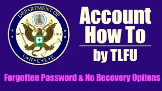 Looking at Forgotten Password Without Recovery Options