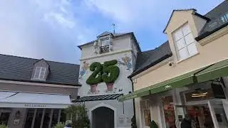 France 🇫🇷 Walking Tour: La Vallée Village Paris | Chic Shopping & Atmosphere巴黎 Outlet Part 2 