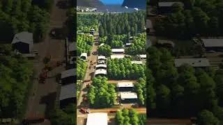 City Relaxation in 20 Seconds  #ambientvideo #chillatmosphere #backgroundvideo #calmingsounds