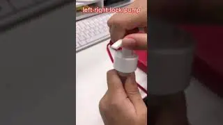 Left-right lock lotion pump!