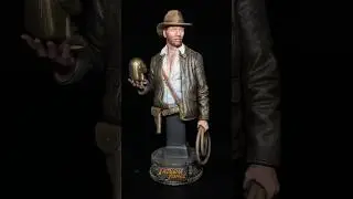 Indiana Jones - 3D Printed Bust - Painting Showcase