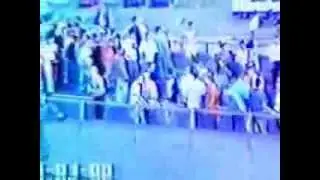 Police Surveillance of Leeds Utd Fans in Bournemouth Friday & Saturday-May 1990