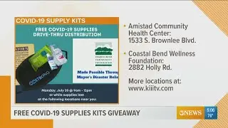Mayor&rsquo;s Disaster Relief Fund and Coastal Bend Community Foundation to provide free COVID-19 supplies
