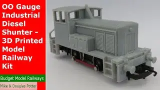 OO Gauge Industrial Diesel Shunter - 3D Printed Model Railway Kit - Budget Model Railways