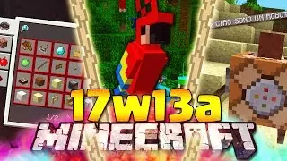 NUOVO MOB PAPPAGALLO - Minecraft ITA - 17w13a: Uccelli, Narratore, Advacement, Guida Crafting