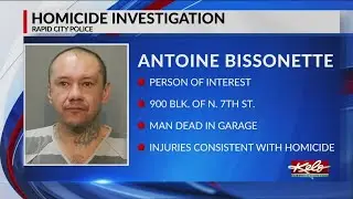 Authorities in Rapid City searching for person of interest in homicide case