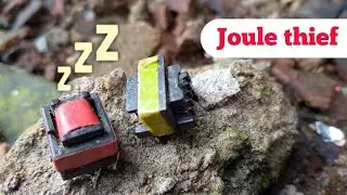 Beda Jenis Trafo Charger Beda Pula Caranya. Joule Thief  Trafo Model Tidur.