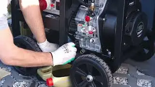 Wymiana oleju i filtra oleju w agregacie prądotwórczym diesel Proton