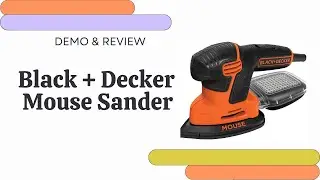 Black + Decker Mouse Sander Review & Demo! #furnitureflip #flippingfurniture #sanding #woodworking