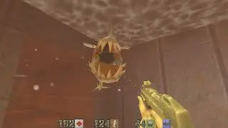 Quake II - PC - U1 - L3: Comm Center  (Part 1) + Lost Station (Secret Level) - [Nightmare!] - 100%