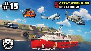 Fast Crew Boat & Cessna 172!! 5 Great Workshop Creations Ep:15 | STORMWORKS