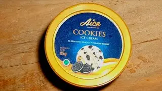 ASMR Ice Cream Cookies - Aice | Eating Show (No Talking)