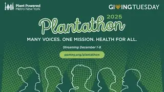 PPMNY Plantathon 2025 Promo