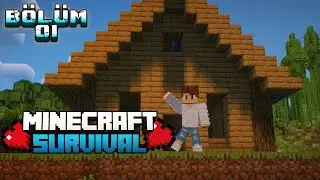 Minecraft Modlu Survival | Ev #1 #minecraft #modlusurvival #cozyhaven