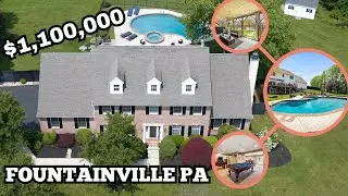 🔥 Inside This Dream Home Near Doylestown, PA &ndash; You Won&rsquo;t Believe the Basement!