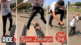 How-To Skateboarding: Hardflips with Ryan Decenzo