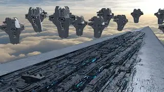 Executor Super Star Destroyer vs Starhawk Mk II | Empire at War AR