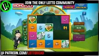 JACKPOT WHEEL from FREE Games of MONOPOLY! 🤬