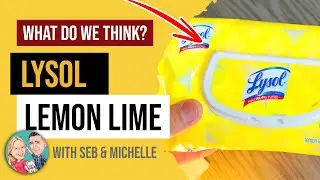 Lysol Wipes:Lemon And Lime Blossom, Clean Your Whole House Or Take Them On The Go!