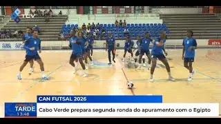 CAN Futsal 2026: Cabo Verde prepara segunda ronda do apuramento com o Egipto