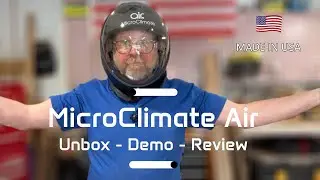 MIcroClimate Air Unbox-Demo-Review #woodworking #tools #shopppe