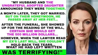 My UNGRATEFUL DAUGHTER Married My HUSBAND, Hoping To Take Over His $500 MILLION Fortune...