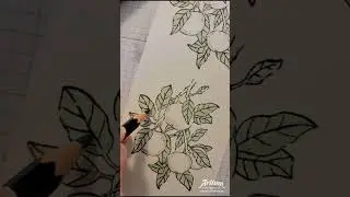 Using Blends with Watercolor Pencils