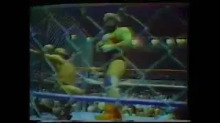 WWC: H&eacute;rcules Ayala vs Killer Tim Brooks ( Lucha Enjaulado ) 1986