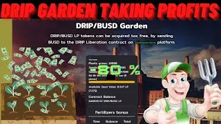 TAKING PROFITS FROM THE DRIP GARDEN | HOW MUCH I LOST!!!