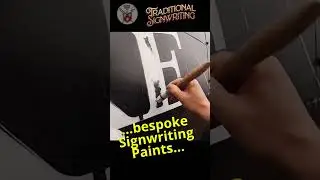 Signwriting with Hammerite/Nitro Mors etc. - Signwriters & Sign Painters.