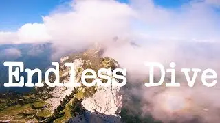 Endless Dive #poetry #dronefpv #drone