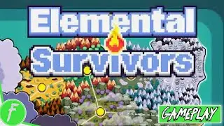 Elemental Survivors Gameplay HD (PC) | NO COMMENTARY